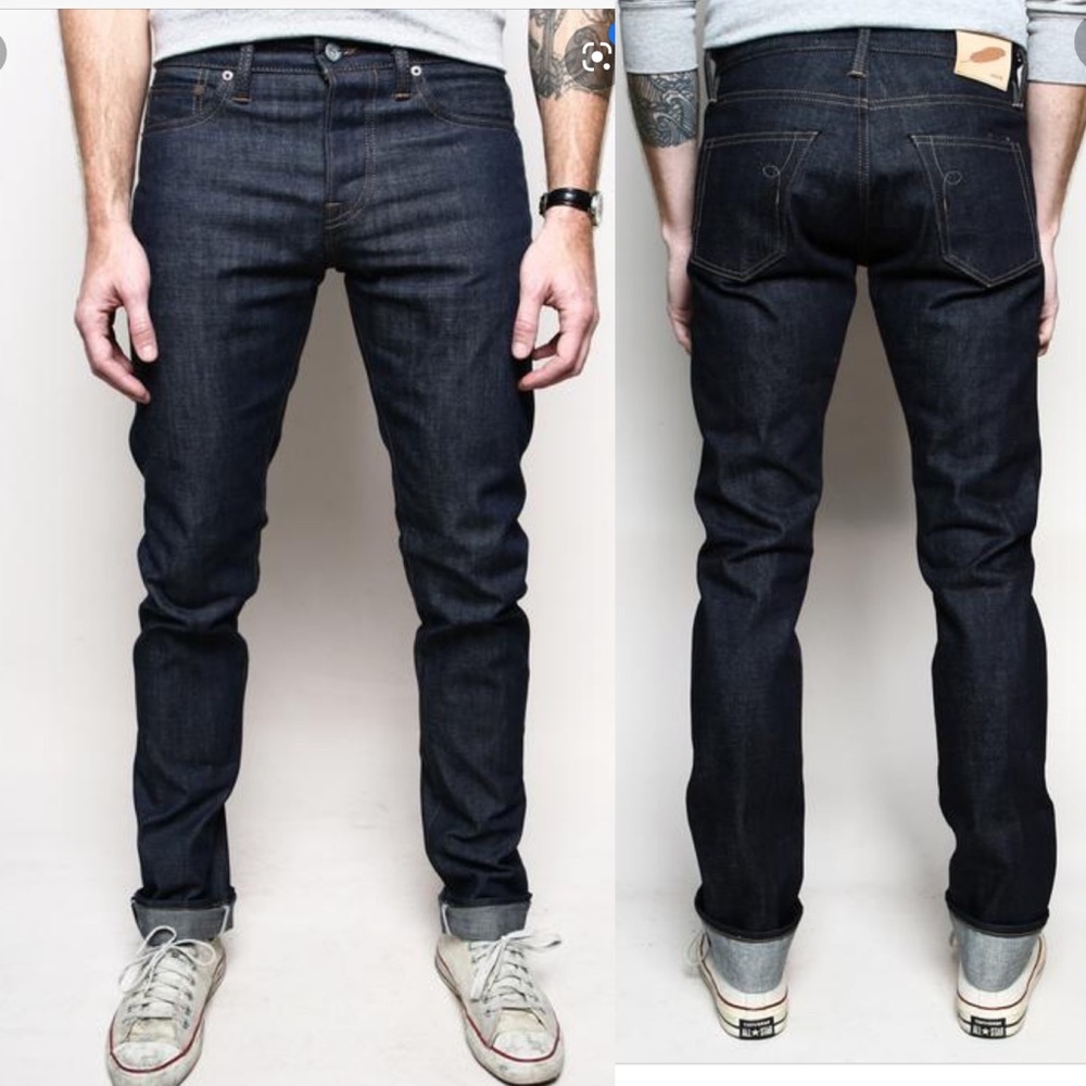 ROGUE TERRITORY Slim Straight Denim Men’s Jeans
